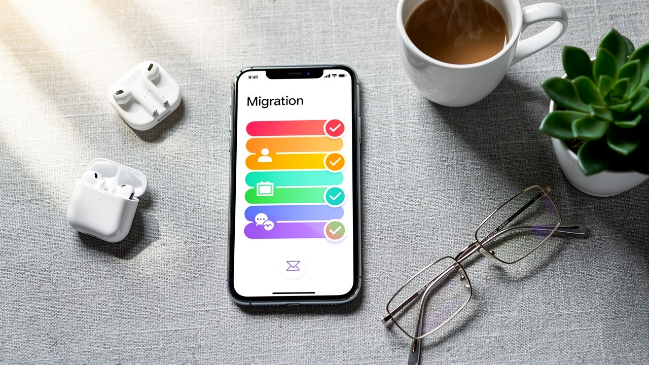 Automatyczny transfer danych za pomocą aplikacji mobilnej